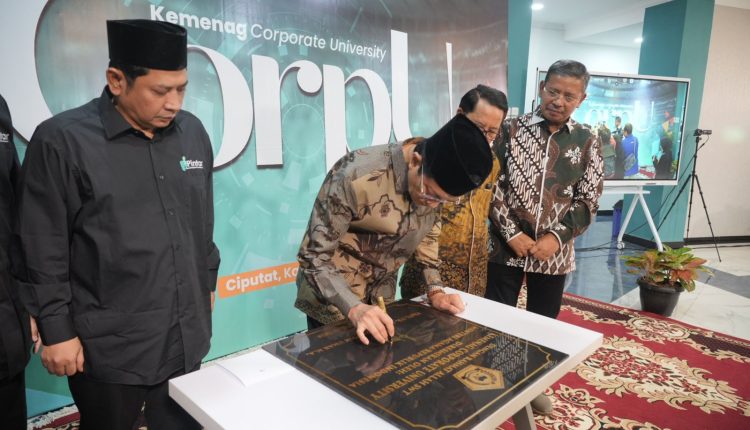 Menteri Agama Luncurkan PIJAKAN dan Kemenag Corpu